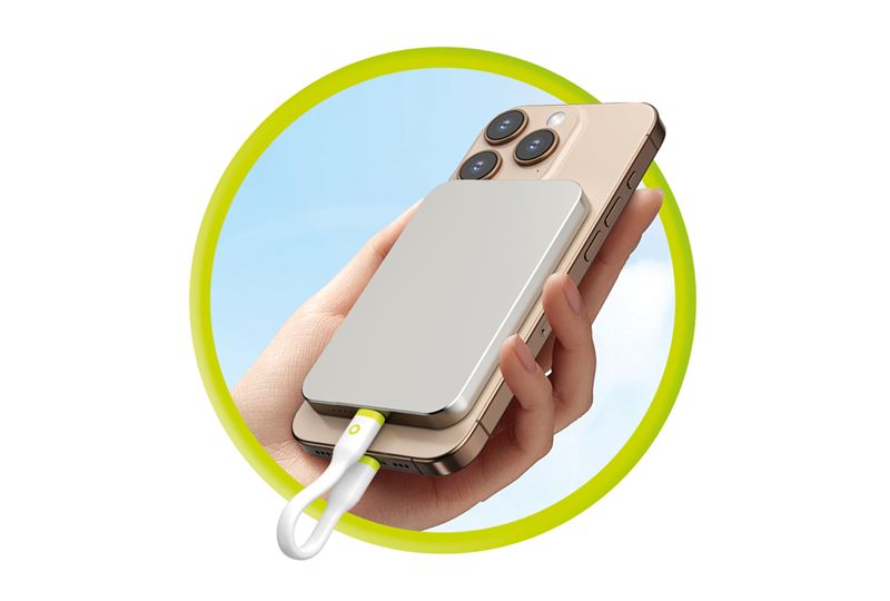 Cablu pentru incarcare si transfer de date Mobile Origin Compact, 2x USB-C, 60W, 10 cm, Alb (iPhone 17 Pro Max, COMC-USBC-WHT) by www.silkase.ro